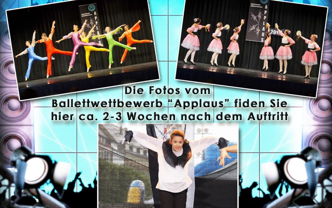 Official Photo Service: Link to the pictures of the 13th ballet competition APPLAUS